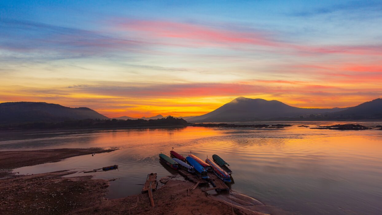 A private boat cruise on the Mekong River.